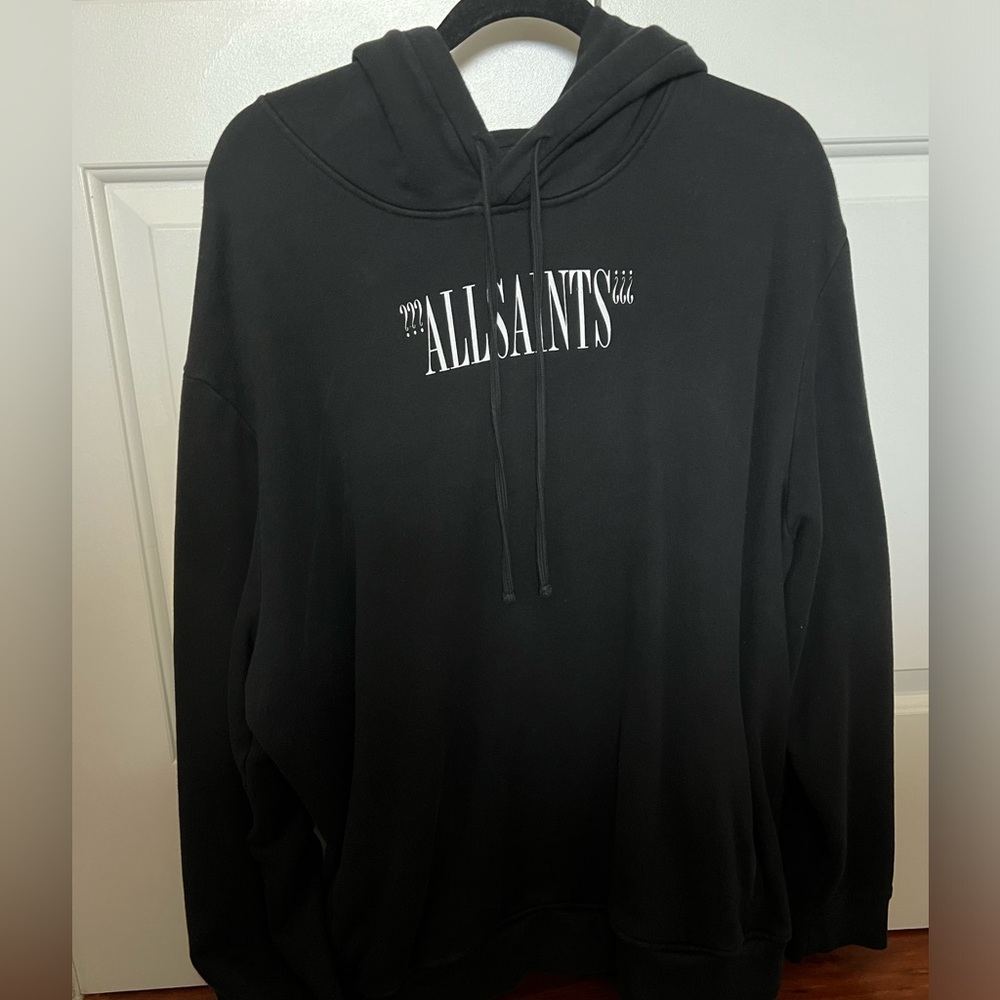 AllSaints Hoodie oversized black
